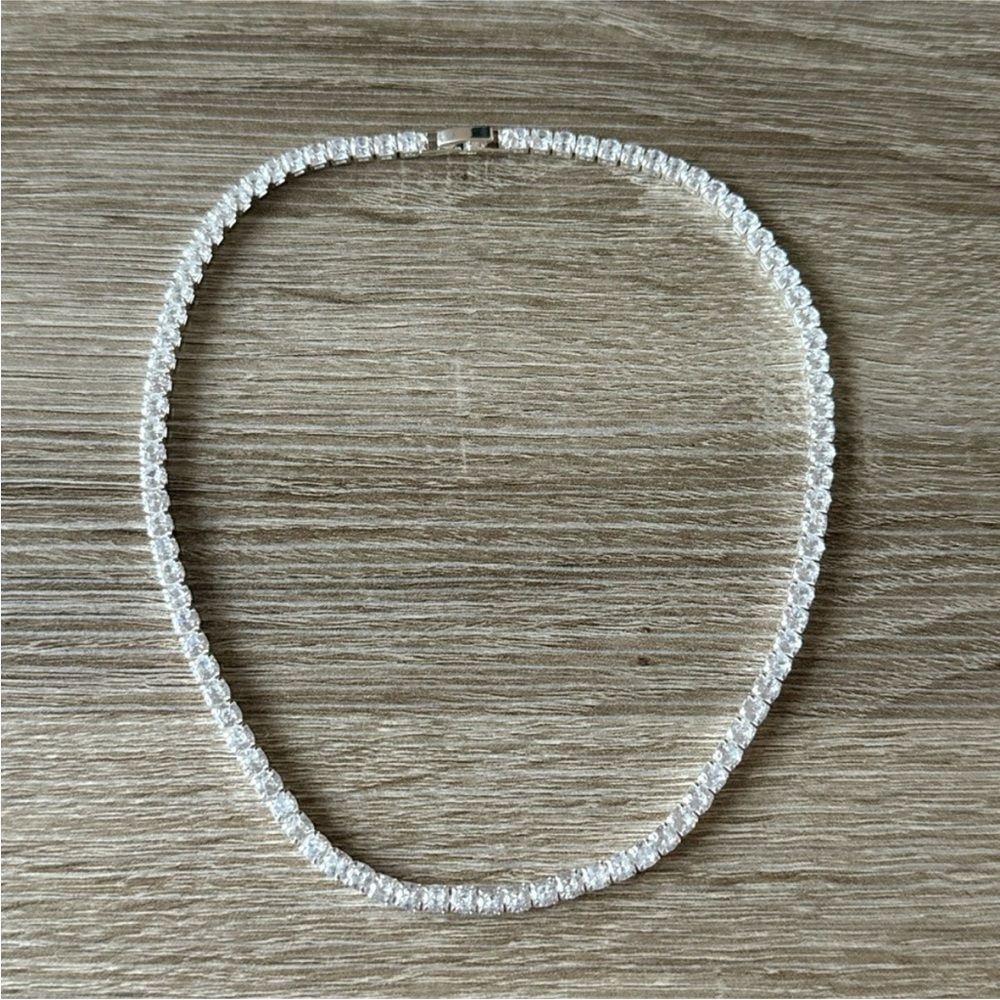 Anthropologie Silver Necklace - Picture 2 of 4